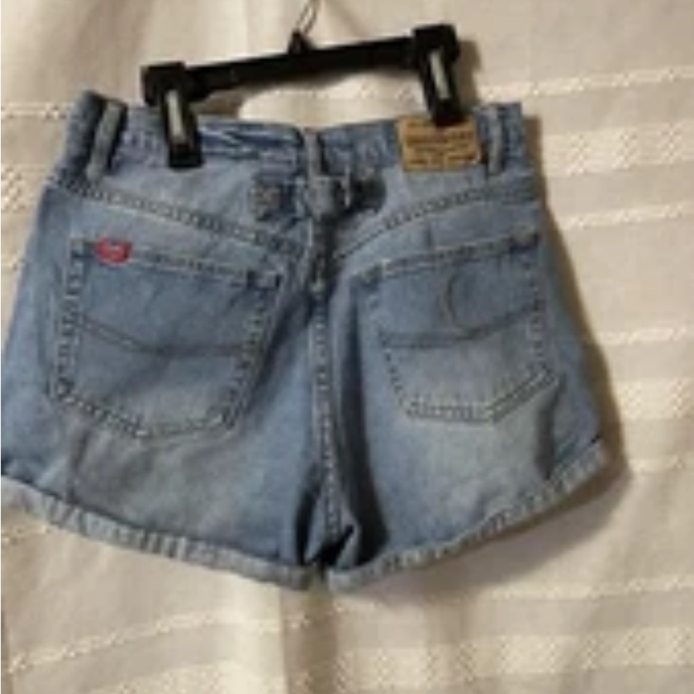 Classic Light Blue Denim Shorts - Women's Casual Jean Shorts